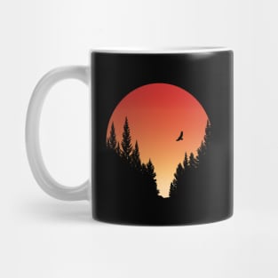 Sunset mountain hike Mug